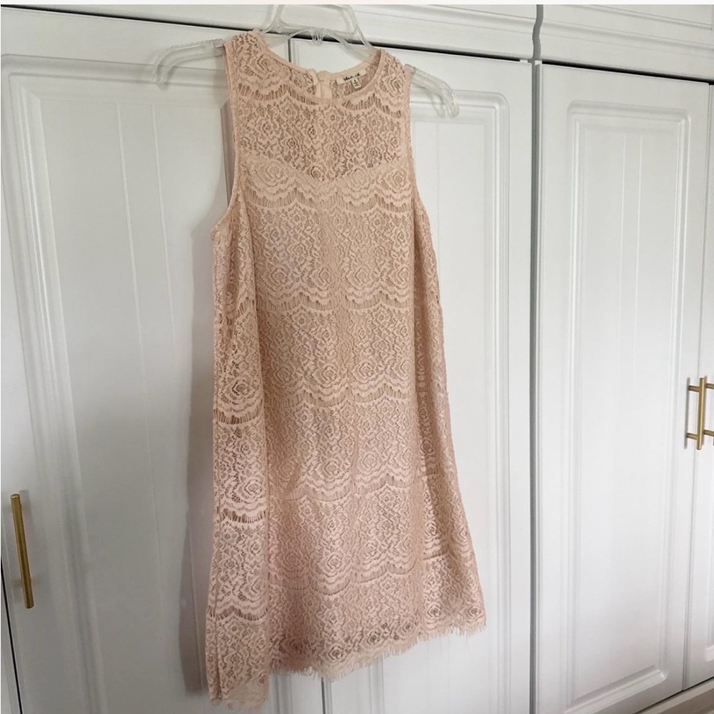 Elegant Lace Sleeveless Dress